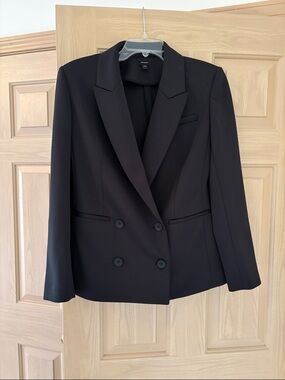 Express Black Double-Breasted Women's Blazer